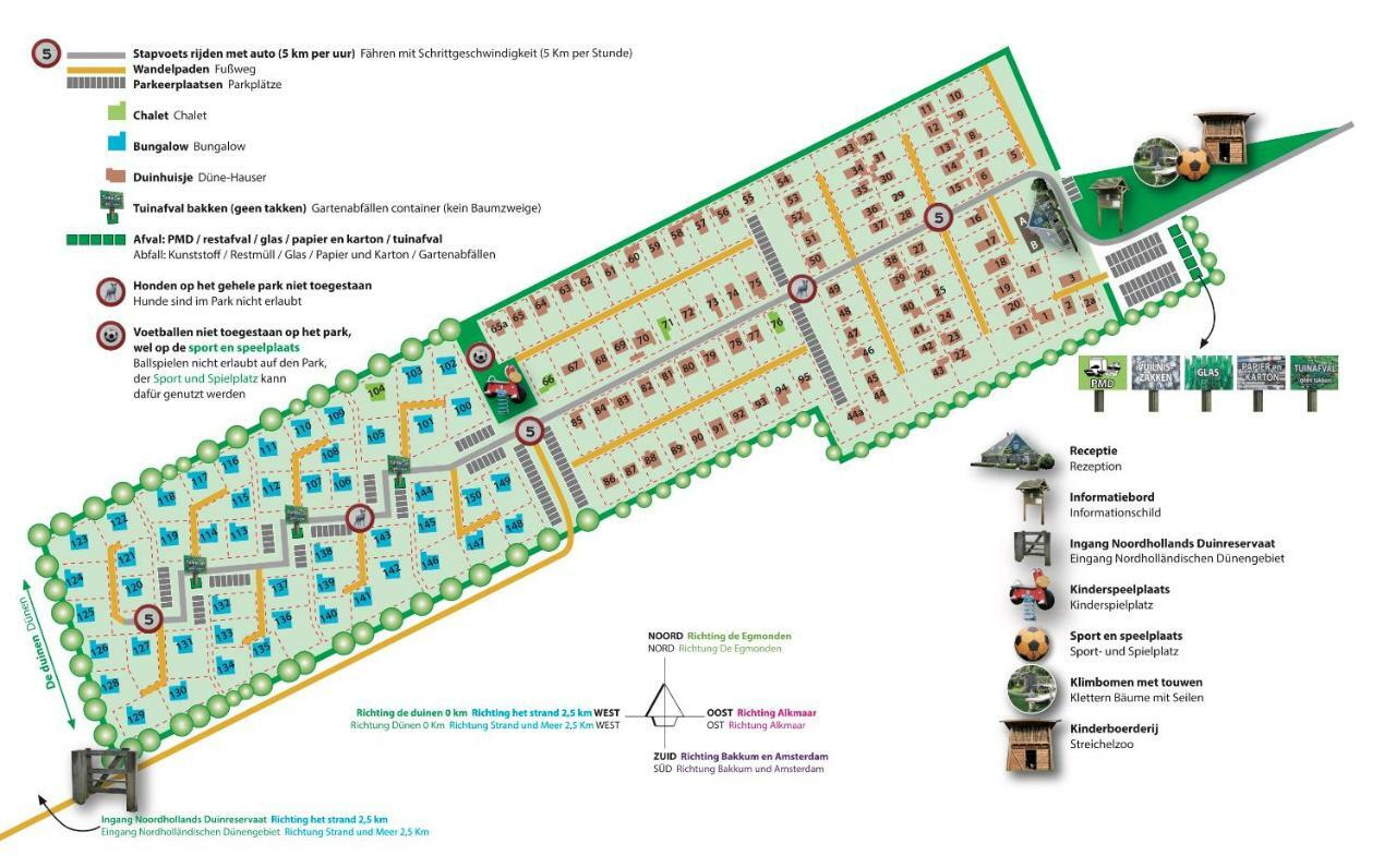 Appartementen – Bungalowpark Mooyeveld – Uniek gelegen in de duinen! Egmond-Binnen Exterior foto